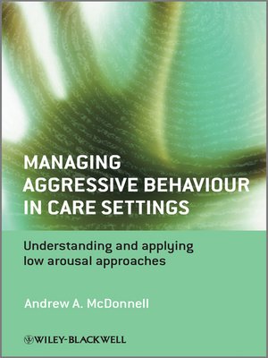 cover image of Managing Aggressive Behaviour in Care Settings